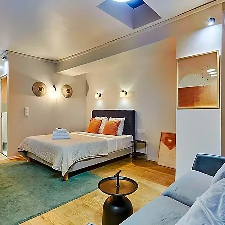 Charming Duplex 1 Bedroom Center Of 巴黎